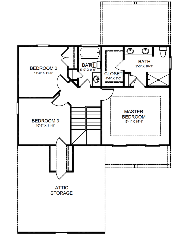 Cannondale's second story floor plan