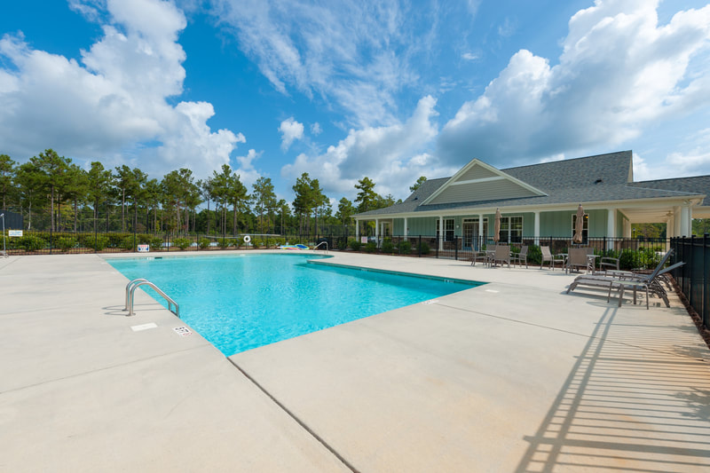 clubhouse and pool